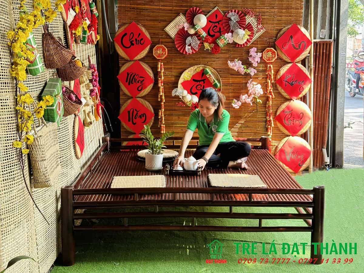 Chõng Tre Trang Trí Tết